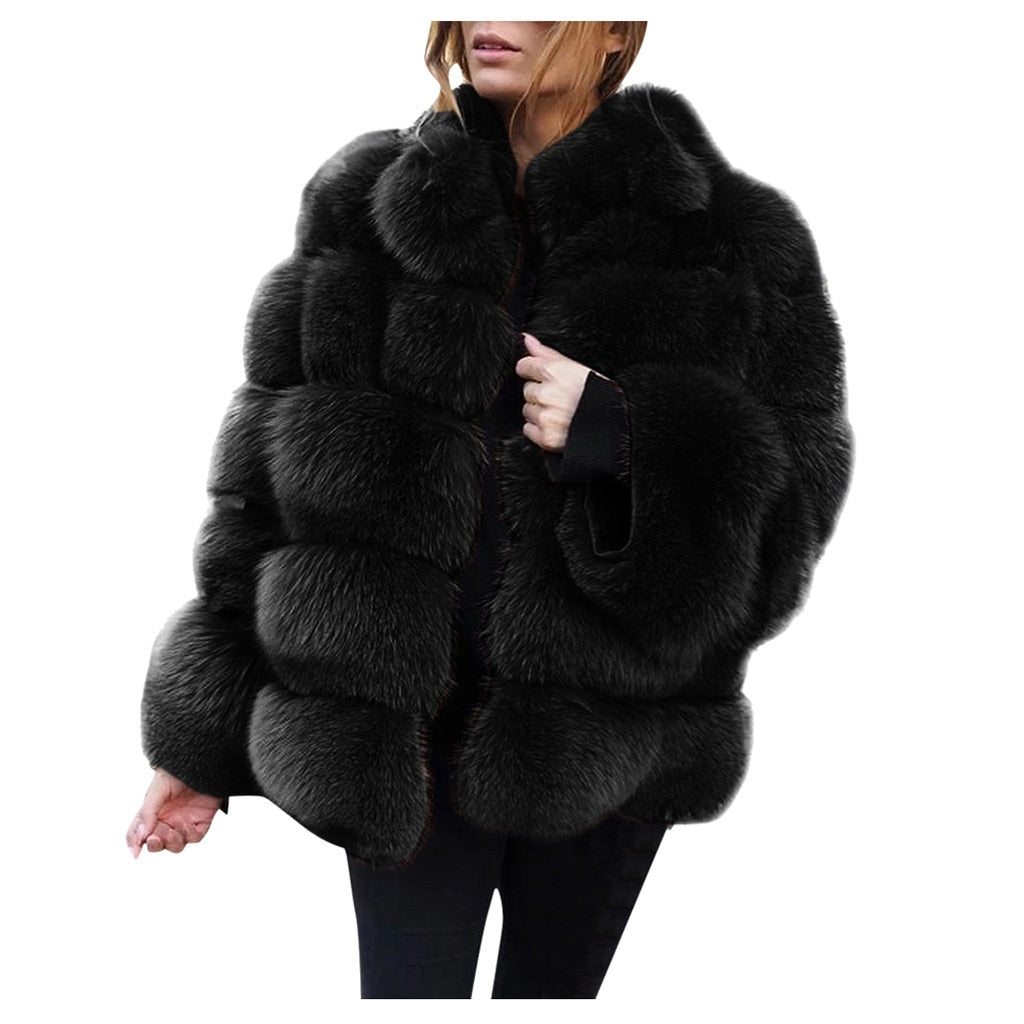 100% Faux Fur High Quality Vest Coat