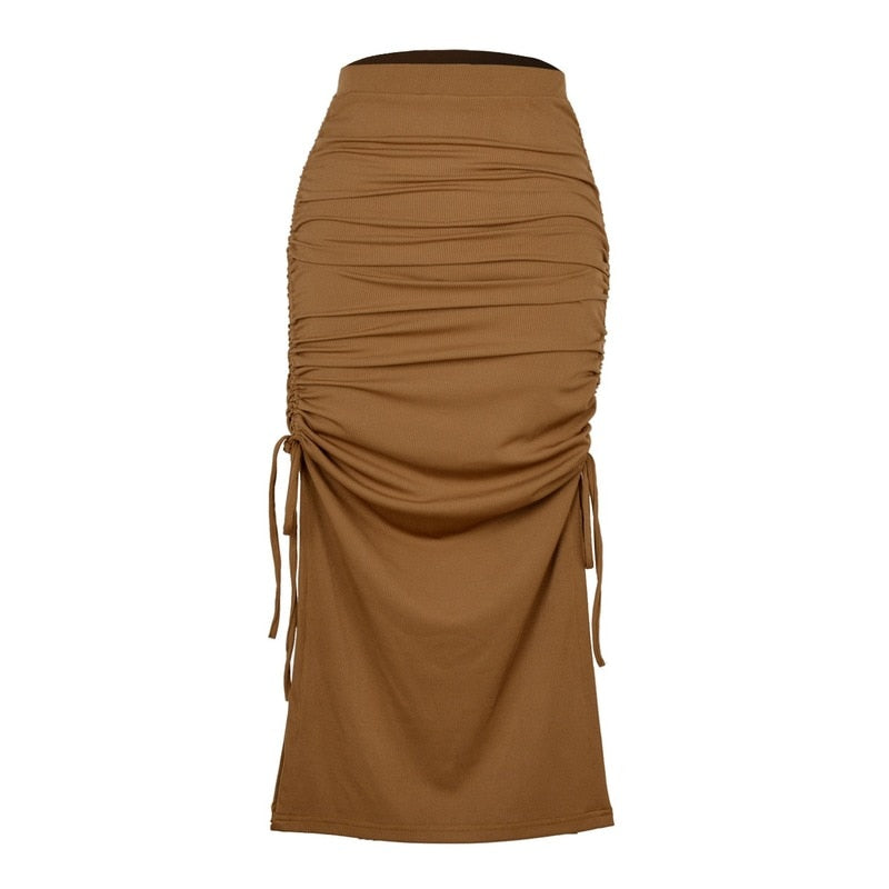 High Waist Maxi Long Skirt