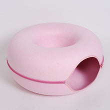 Load image into Gallery viewer, Donut Bed with Zipper Cat House
