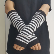 将图片加载到图库查看器，Fishnet Fingerless Long Gloves
