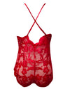 Sexy One Piece Lace Embroidery Bodysuit Small To Plus Size