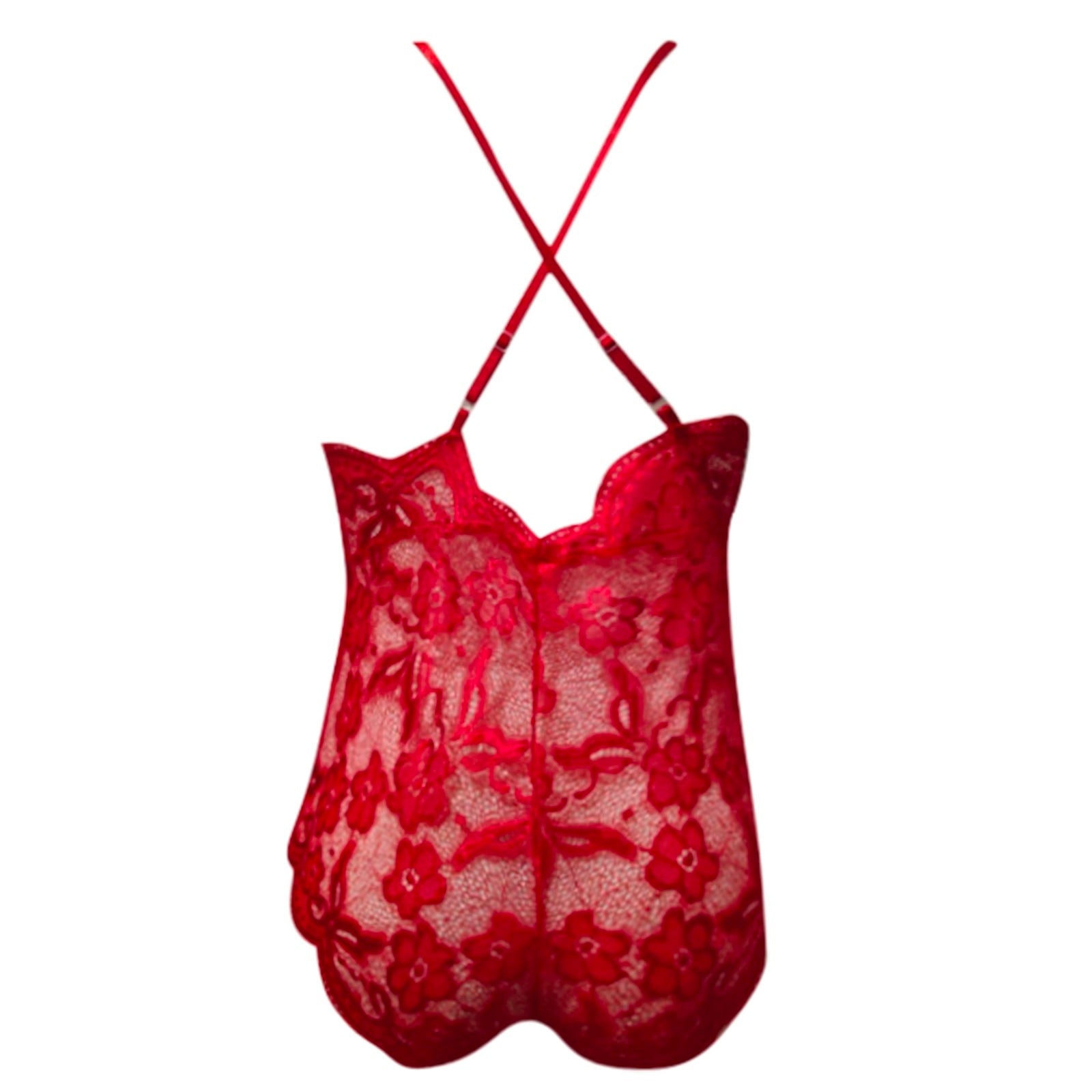 Sexy One Piece Lace Embroidery Bodysuit Small To Plus Size