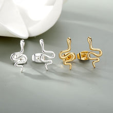 სურათის ჩატვირთვა გალერეის მნახველში, Stainless Steel Gold Color Stud Earrings
