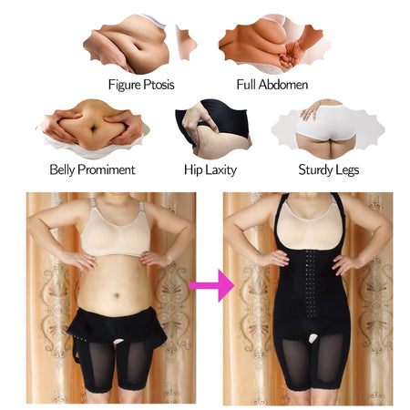 Women's Waist Trainer Shapewear Bodysuit