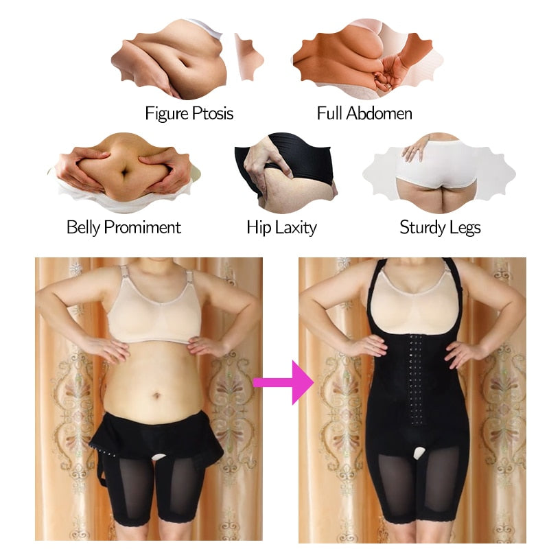 Women's Waist Trainer Shapewear Bodysuit