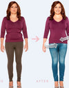Waist Trimming Push Up Elastic Jeggings Denim Pants - Fashion Damsel