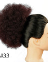 Synthetic Hair Bun  Hair Piece Bun Afro Hairpiece