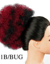 Synthetic Hair Bun  Hair Piece Bun Afro Hairpiece