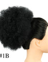 Synthetic Hair Bun  Hair Piece Bun Afro Hairpiece