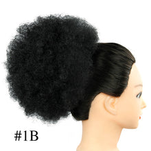 Load image into Gallery viewer, Synthetic Hair Bun  Hair Piece Bun Afro Hairpiece
