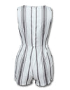Sleeveless Casual V-Neck Short Jumpsuit