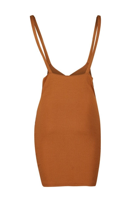 Shoulder Straps High Waist Overall Suspender Skirt - Fashion Damsel