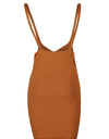 Shoulder Straps High Waist Overall Suspender Skirt - Fashion Damsel