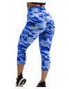 High Waist Push Up Camouflage Jeggings - Fashion Damsel