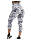High Waist Push Up Camouflage Jeggings - Fashion Damsel