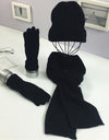 Knitted Autumn Scarf Hat & Glove Set - Fashion Damsel