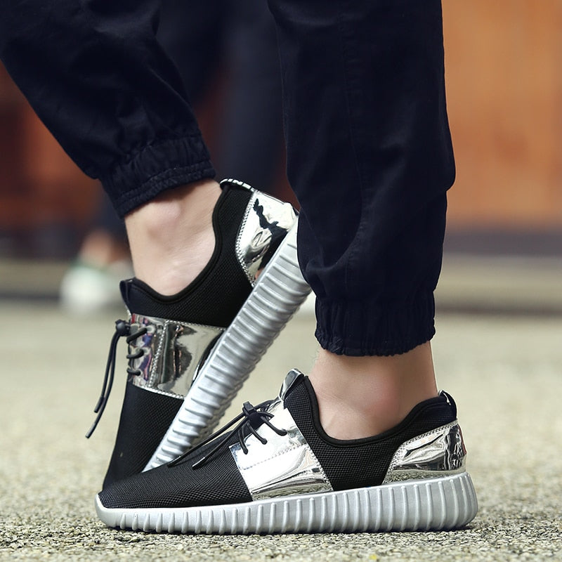 Breathable Flat Unisex Sneakers - Fashion Damsel