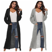 Load image into Gallery viewer, Long Cardigan Thick Kimono Long Sleeve Sweater - Fashion Damsel
