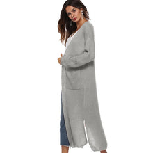 Load image into Gallery viewer, Long Cardigan Thick Kimono Long Sleeve Sweater - Fashion Damsel
