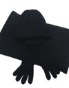 Knitted Autumn Scarf Hat & Glove Set - Fashion Damsel