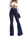 High Waist Bell-Bottom Jeans
