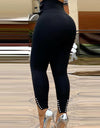Pearl High Waist Push Up Leggings - Fashion Damsel