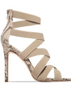 Snake High Heels Sandals - Fashion Damsel