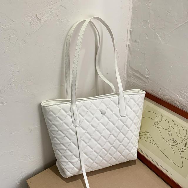 Large Capacity Leather Top-handle Tote Bag - Fashion Damsel
