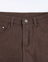 Long High Waist Streetwear Jeans - Fashion Damsel