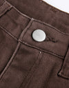 Long High Waist Streetwear Jeans - Fashion Damsel