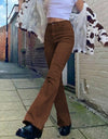 Long High Waist Streetwear Jeans - Fashion Damsel