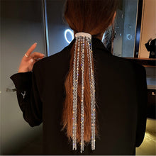 將圖片載入圖庫檢視器 Long Tassel Full Rhinestone Hairpins for Women
