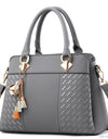 Top-Handle Embroidery Cross body Bag - Fashion Damsel