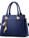 Top-Handle Embroidery Cross body Bag - Fashion Damsel