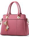 Top-Handle Embroidery Cross body Bag - Fashion Damsel