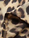 Plus Size High Low Leopard Blouse Loose Top Pullover - Fashion Damsel