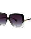 Retro Vintage Square Oversized Sunglasses - Fashion Damsel