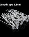 50/20 pcs/pack Women Flowers Hairpin Stick