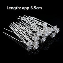 Carica l&#39;immagine nel visualizzatore di Gallery, 50/20 pcs/pack Women Flowers Hairpin Stick
