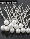 50/20 pcs/pack Women Flowers Hairpin Stick