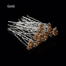 गैलरी व्यूवर में इमेज लोड करें, 50/20 pcs/pack Women Flowers Hairpin Stick
