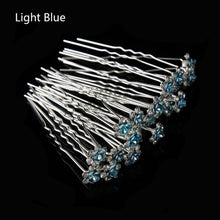 Load image into Gallery viewer, 50/20 pcs/pack Women Flowers Hairpin Stick
