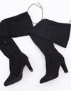 Elegant Over The Knee Suede Long Boots - Fashion Damsel