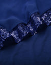 Plus Size Sexy Chiffon Sequins Dress - Fashion Damsel