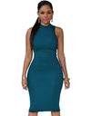 Back Hollow Out Sleeveless Summer Dress
