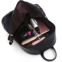 将图片加载到图库查看器，High Quality PU Leather Backpack - Fashion Damsel
