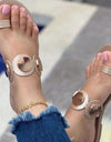 Women Sliders Non-Slip Flat Sandals - Fashion Damsel