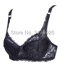 Cargar imagen en el visor de la galería, Ladies  3/4 Cup Padded transparent Brassiere Bras
