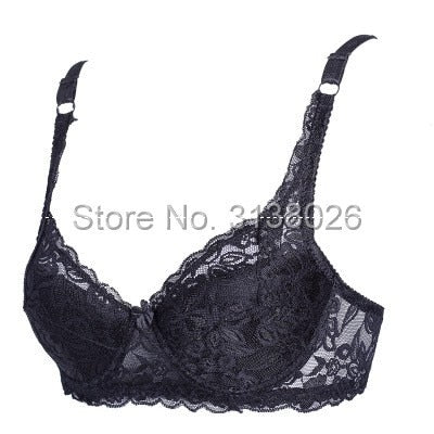 Ladies  3/4 Cup Padded transparent Brassiere Bras