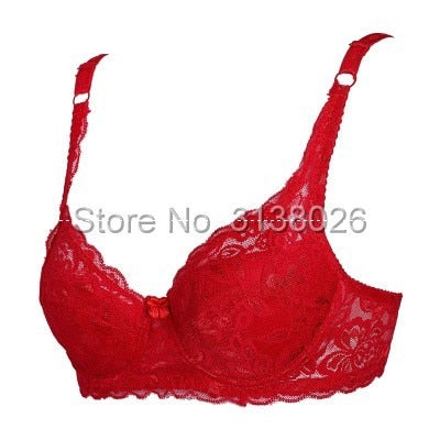 Ladies  3/4 Cup Padded transparent Brassiere Bras